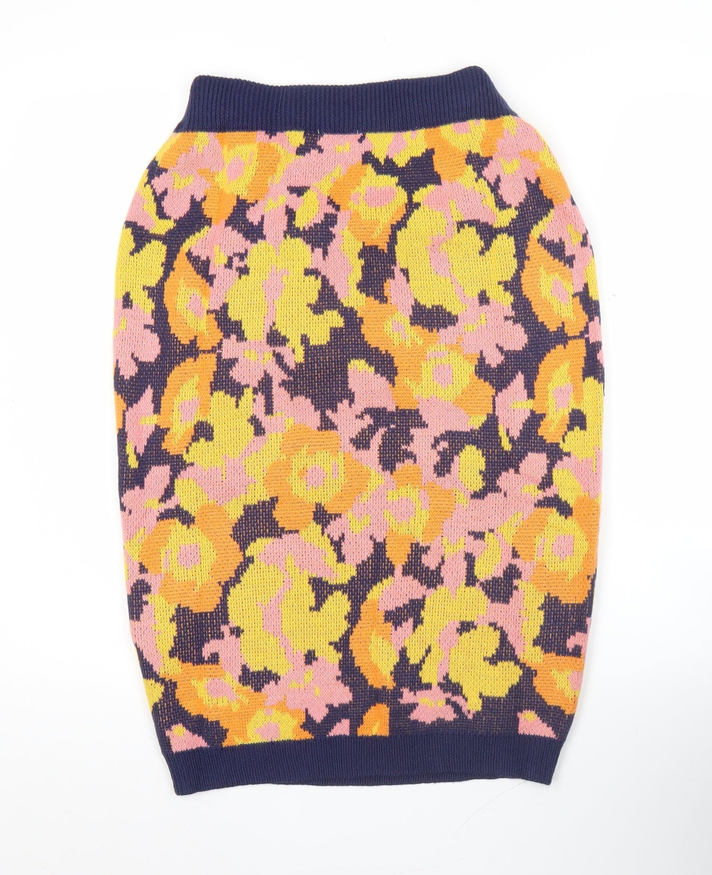 Chi Chi Women’s Multicoloured Floral Knit Pencil Skirt M