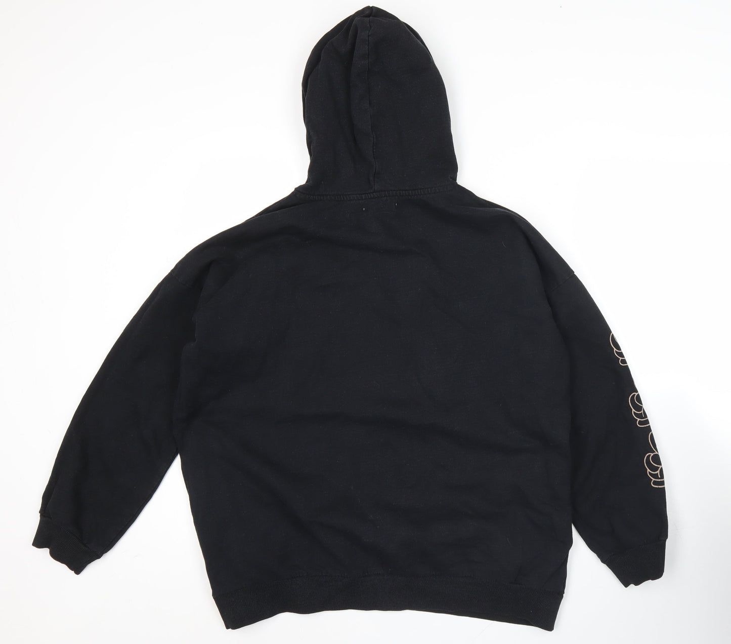 Sinsay Disney Womens Black Hoodie M Mickey Mouse Paris Graphic Pullover