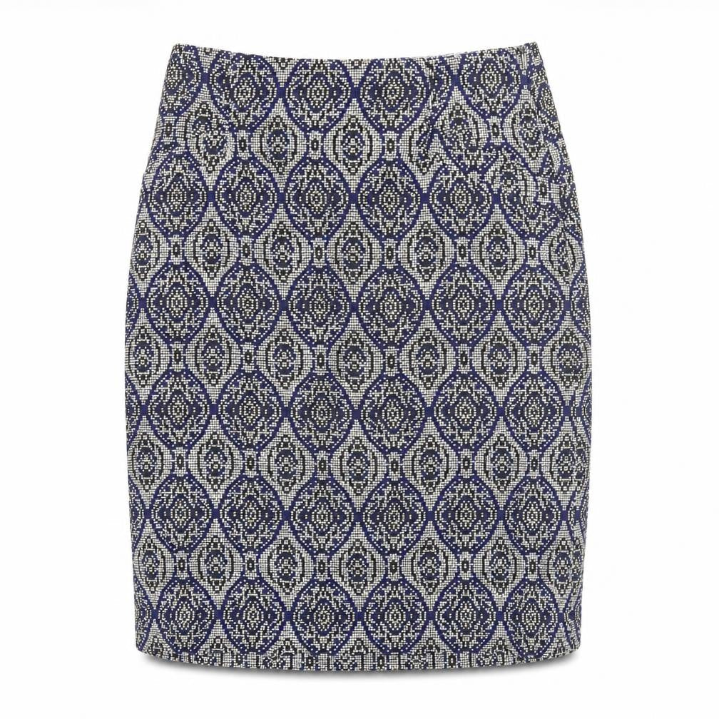 Womens UK Size 8 White Stuff Straight & Pencil Tweed Skirt
