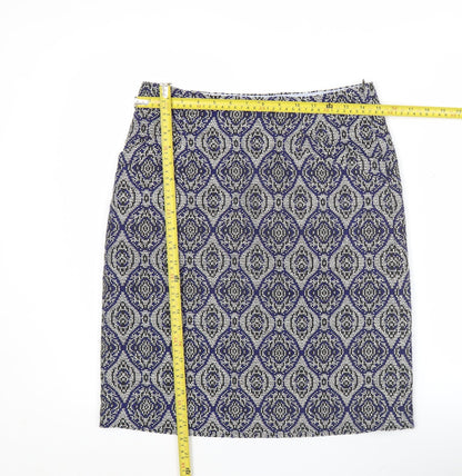 Womens UK Size 8 White Stuff Straight & Pencil Tweed Skirt