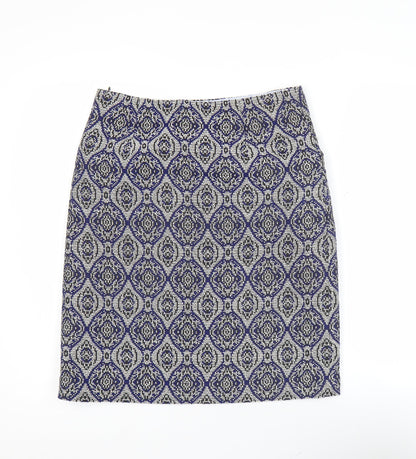 Womens UK Size 8 White Stuff Straight & Pencil Tweed Skirt