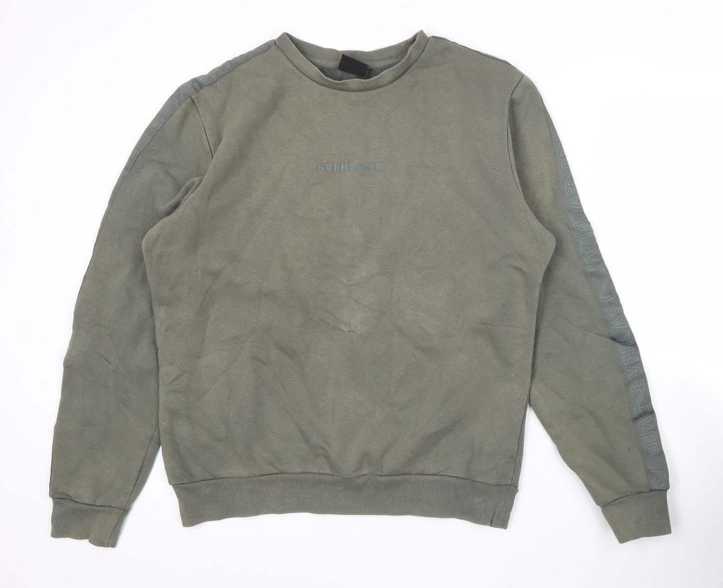 Mens UK Size S Everlast Green Pullover Sweatshirt