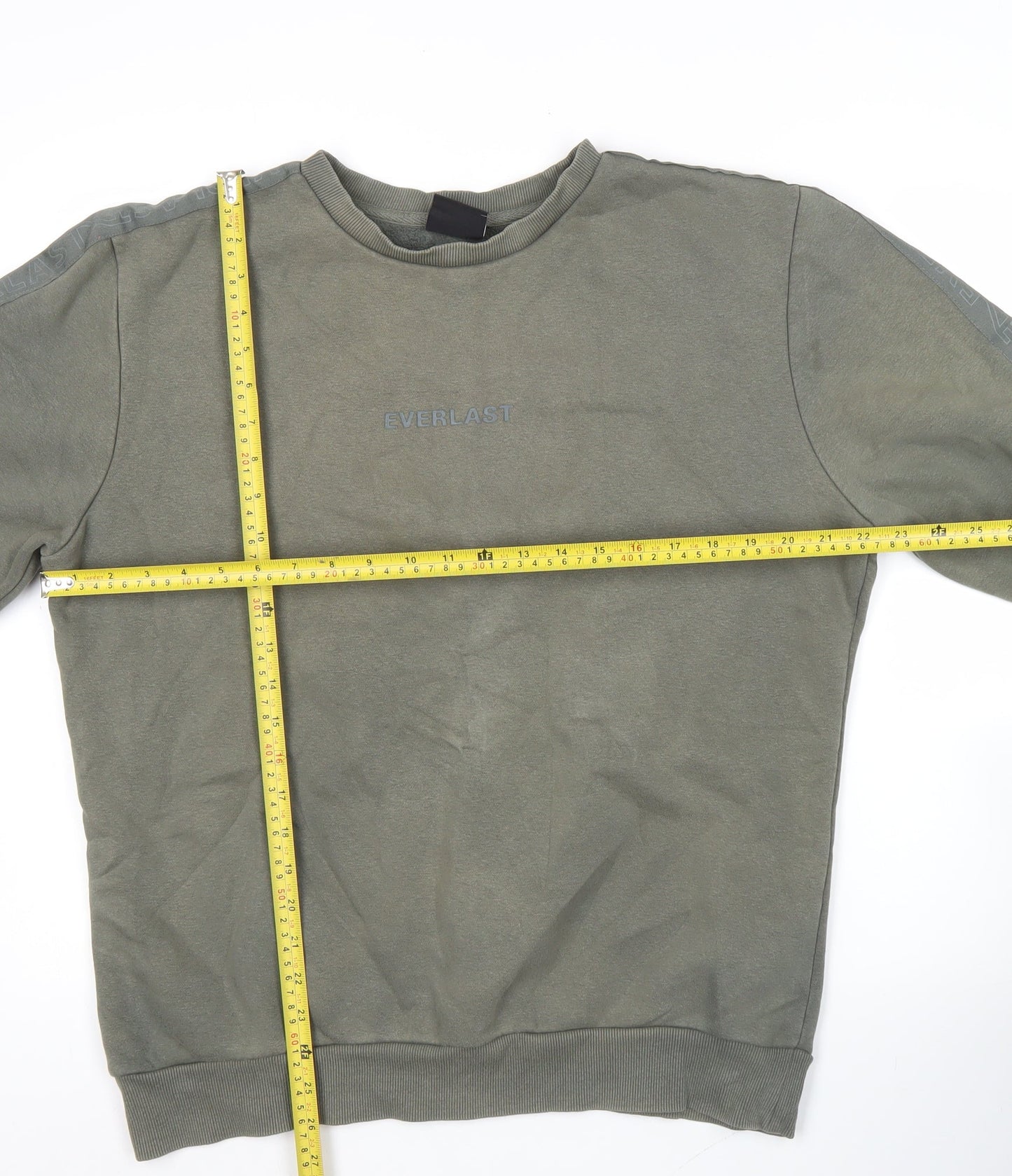Mens UK Size S Everlast Green Pullover Sweatshirt