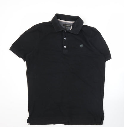 Banana Republic Men's Black M Polo Shirt Cotton Stretch