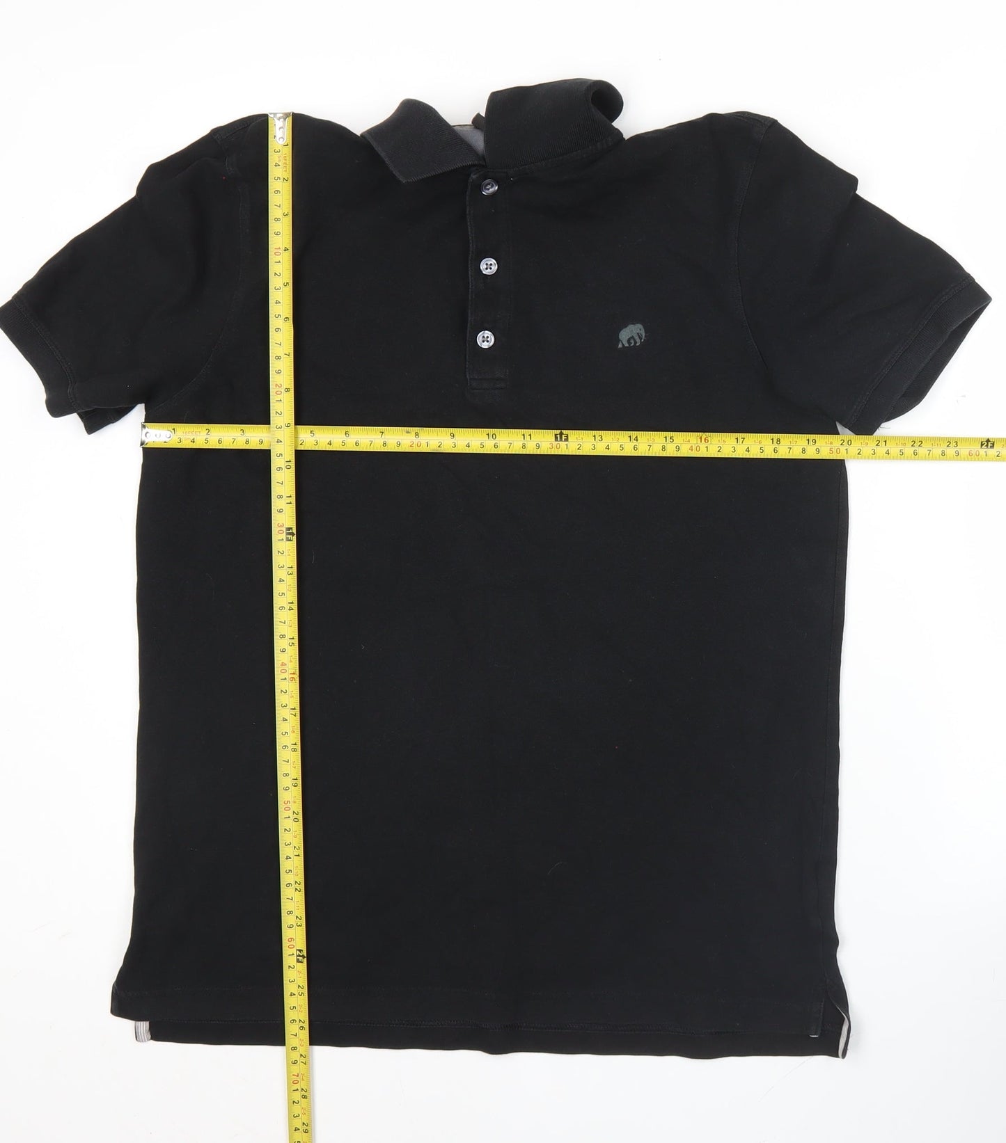 Banana Republic Men's Black M Polo Shirt Cotton Stretch