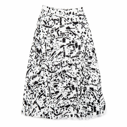 Womens UK Size 10 ASOS Pleated Chiffon Skirt