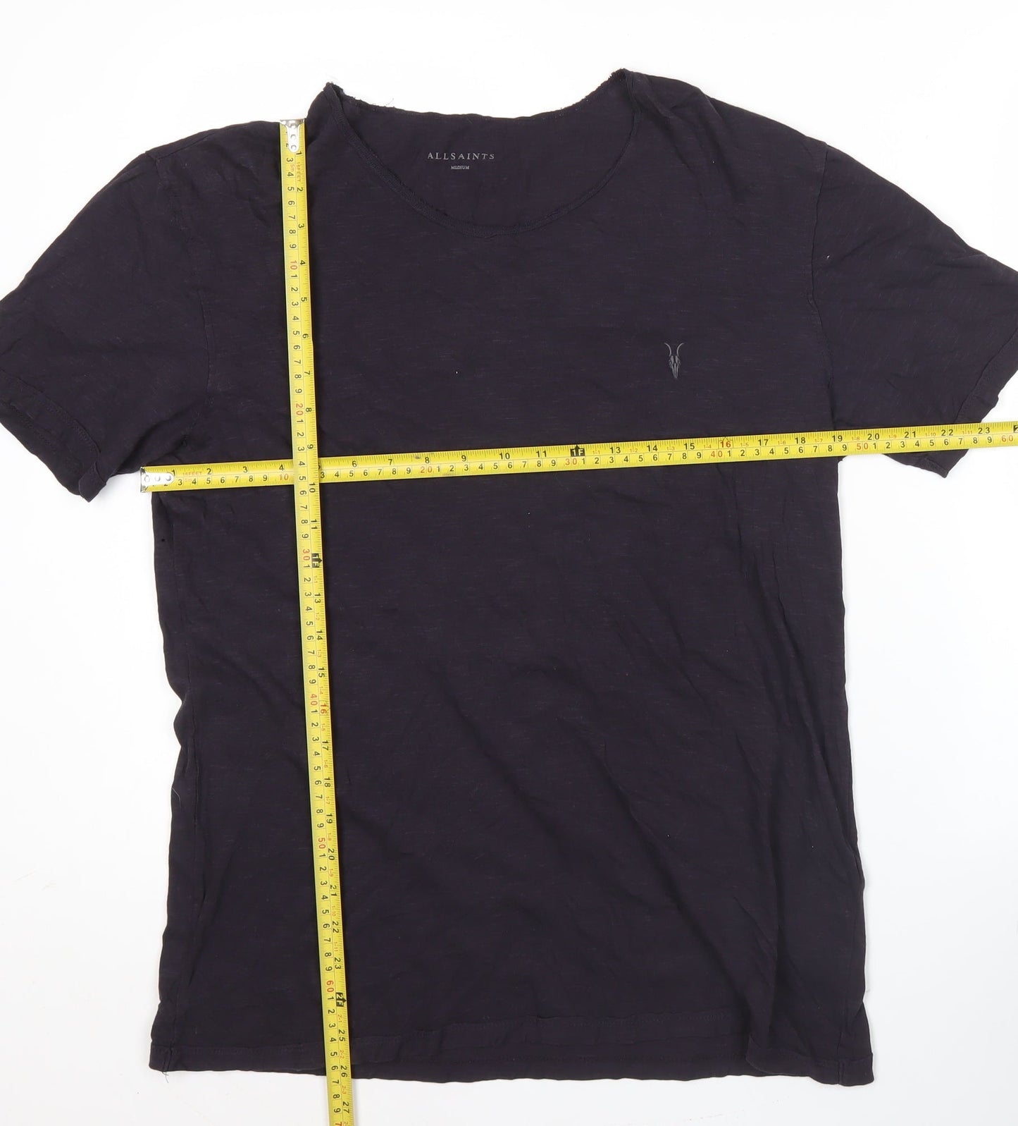 Mens UK Size M AllSaints Black  T-Shirt