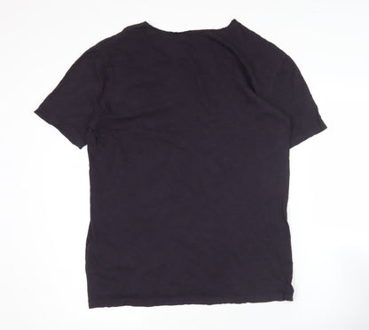 Mens UK Size M AllSaints Black  T-Shirt