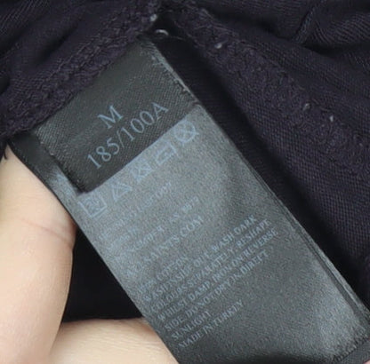 Mens UK Size M AllSaints Black  T-Shirt