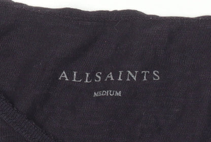 Mens UK Size M AllSaints Black  T-Shirt