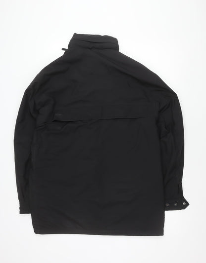 Mens UK Size S Dannimac Black Parka Coat