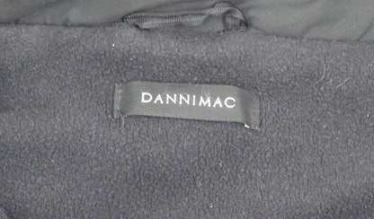 Mens UK Size S Dannimac Black Parka Coat