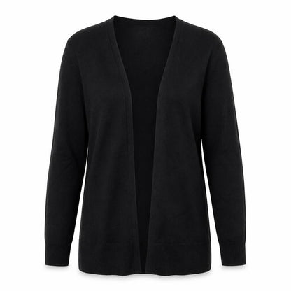 Amazon Essentials Womens Black M Knit Cardigan V-Neck Long Sleeve