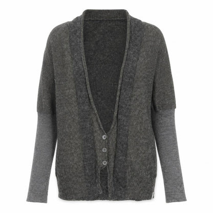 Womens UK Size M Firetrap Grey Cardigan Jumper