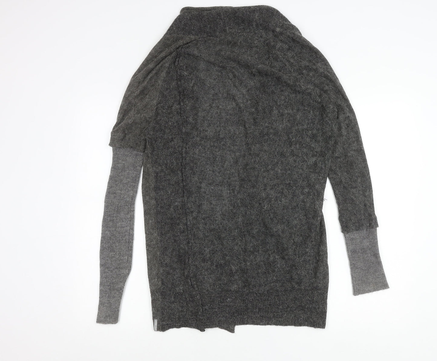 Womens UK Size M Firetrap Grey Cardigan Jumper