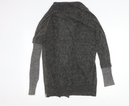 Womens UK Size M Firetrap Grey Cardigan Jumper