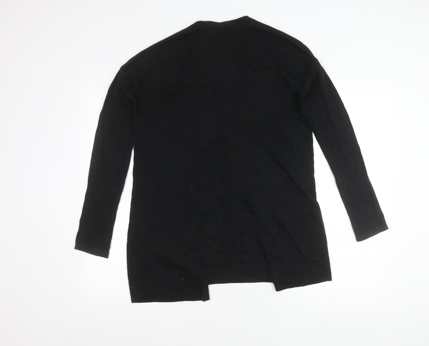 Gap Womens Black Cotton Blend Long Sleeve Cardigan UK S