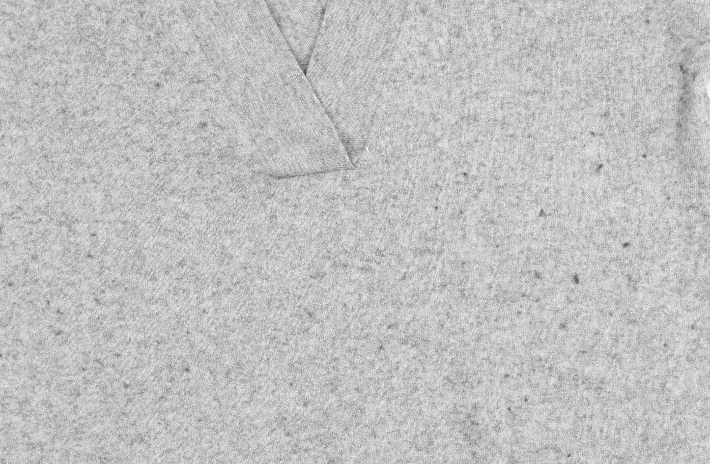 Gant Womens Grey V-Neck Wool Pullover Jumper XL