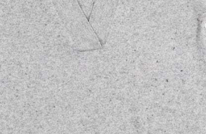 Gant Womens Grey V-Neck Wool Pullover Jumper XL