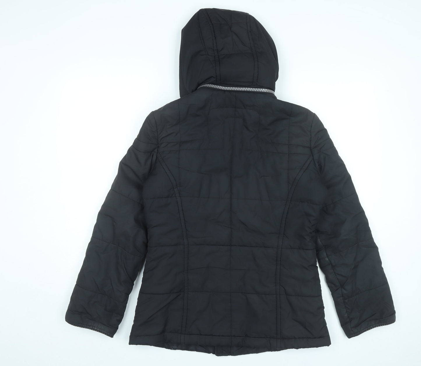 Womens UK Size 8 Mexx Black Puffer Jacket