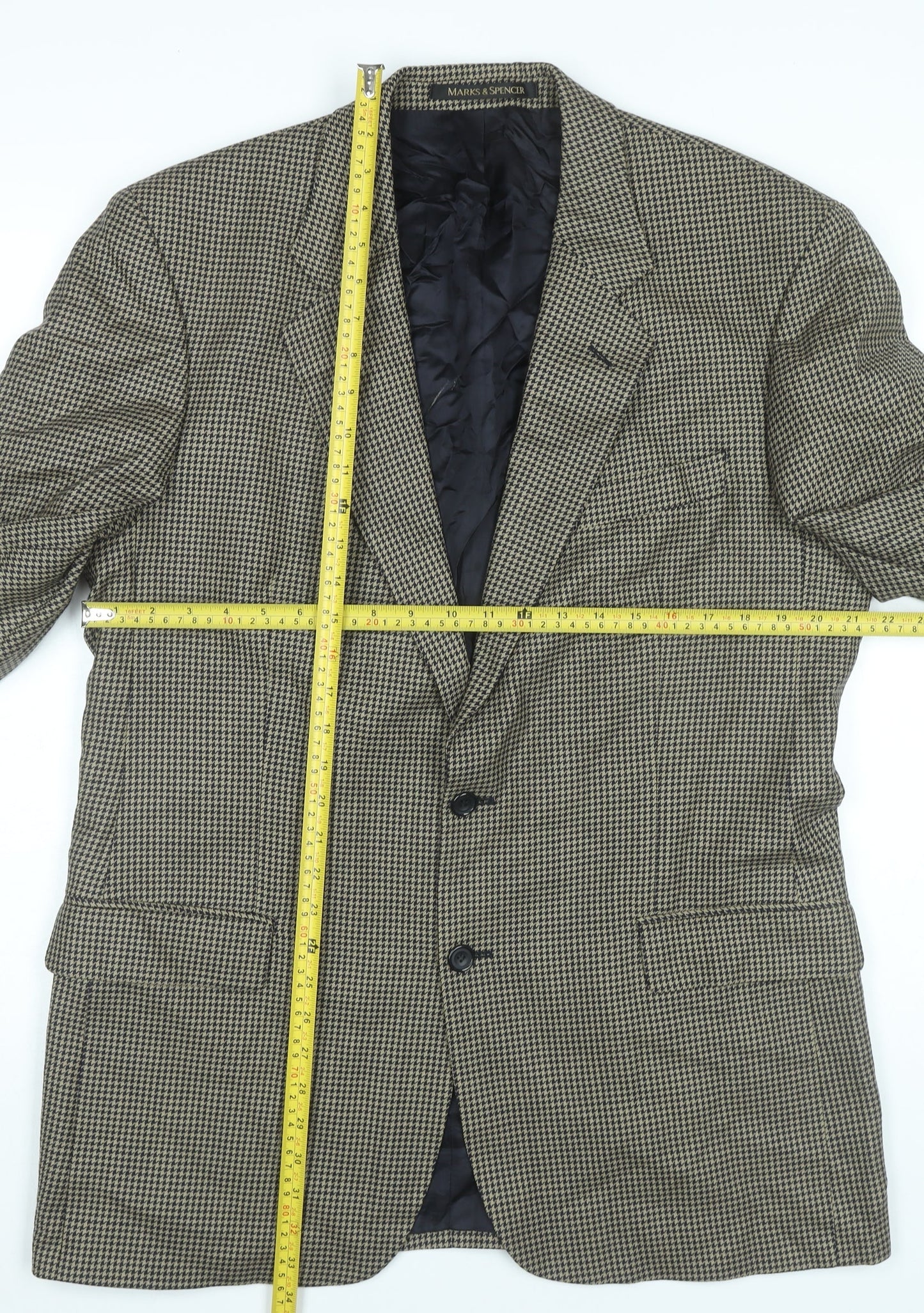 Mens UK Size 42 Marks and Spencer Regular Multicoloured Suit Jacket