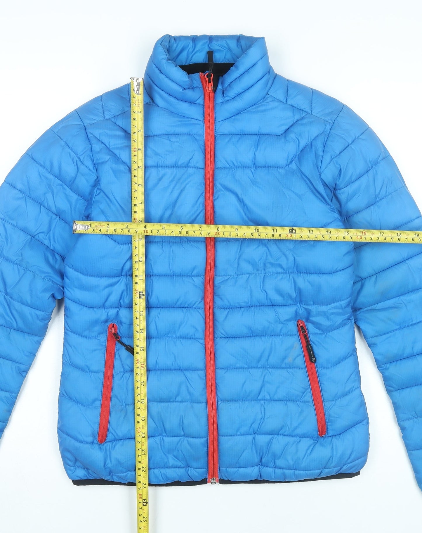 Mens UK Size S Stormtech Blue Puffer Jacket