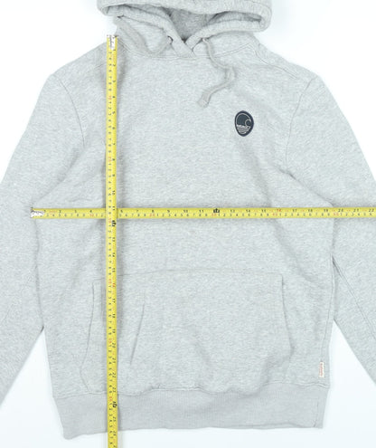 Mens UK Size M SoulCal & Co Grey Pullover Hoodie