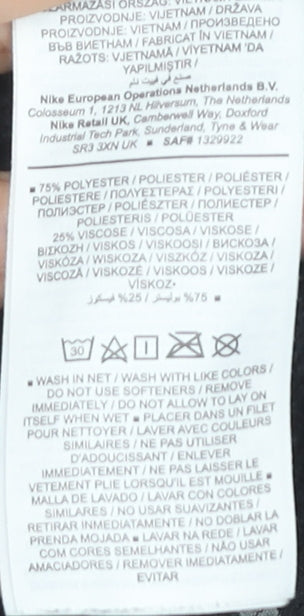 Nike Men's Black XL Jogger Trousers Dri-FIT Standard Fit