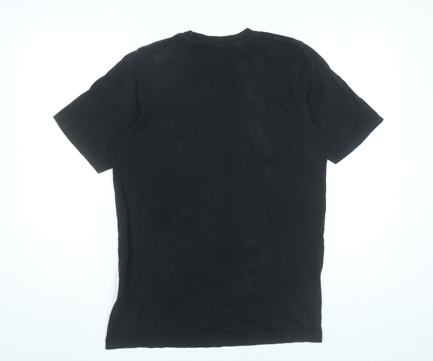 Nike Men’s Black M Graphic Print Crew Neck Short Sleeve T-Shirt