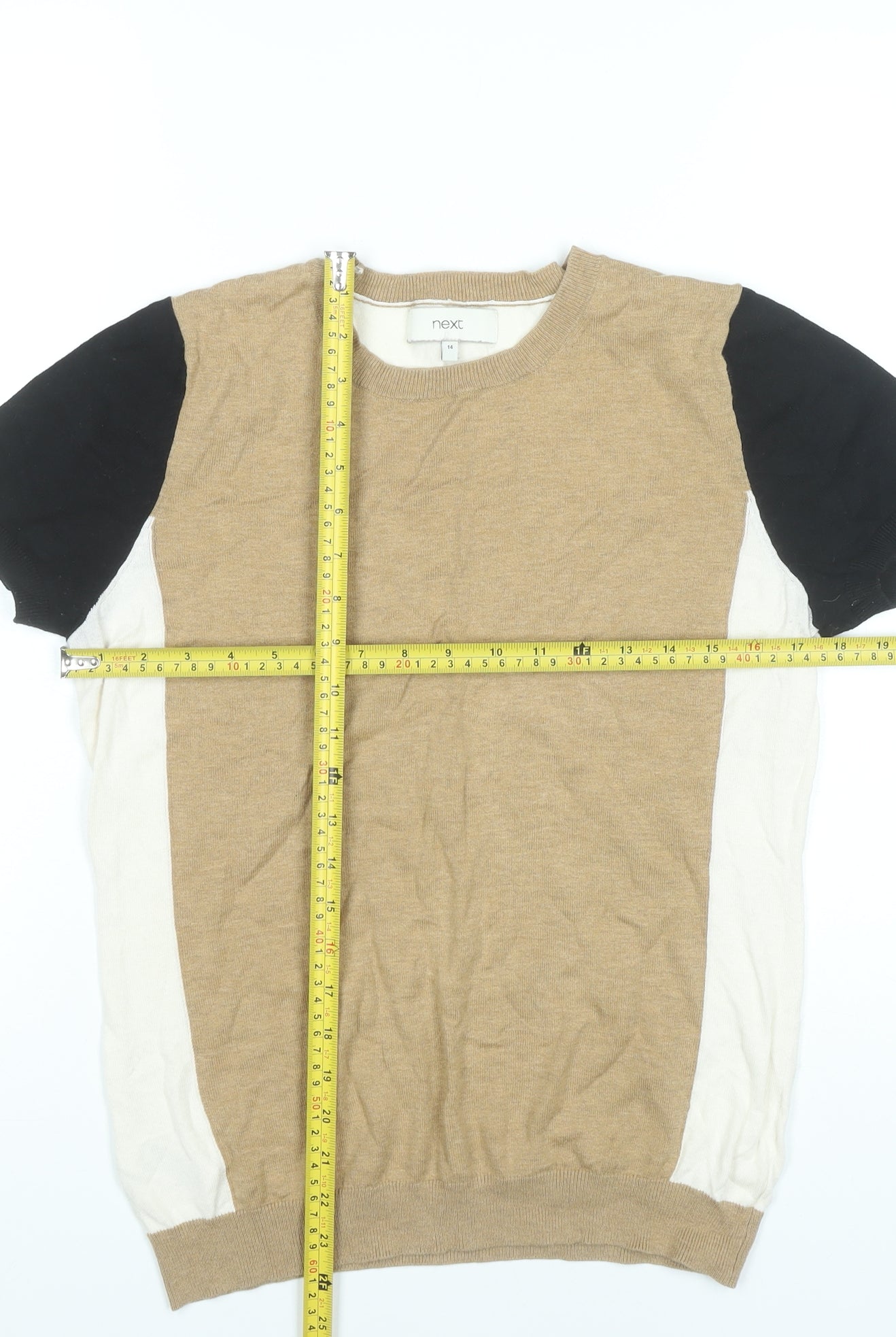 Womens UK Size 14 NEXT Multicoloured Pullover Jumper