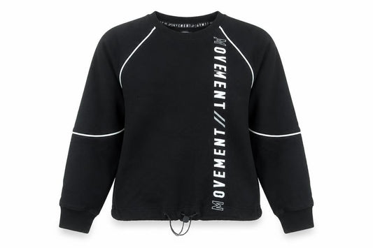 Next Women’s Black Pullover Sweatshirt Size 12 Logo Print