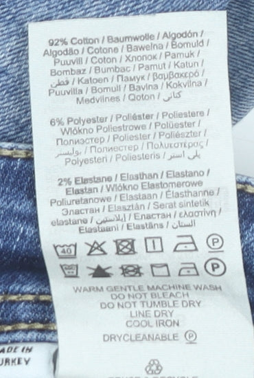 Jack & Jones Men’s Blue Slim Skinny Jeans Size W31 L32 Denim