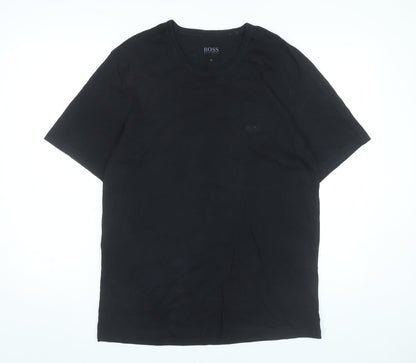Mens UK Size XL HUGO BOSS Black  T-Shirt