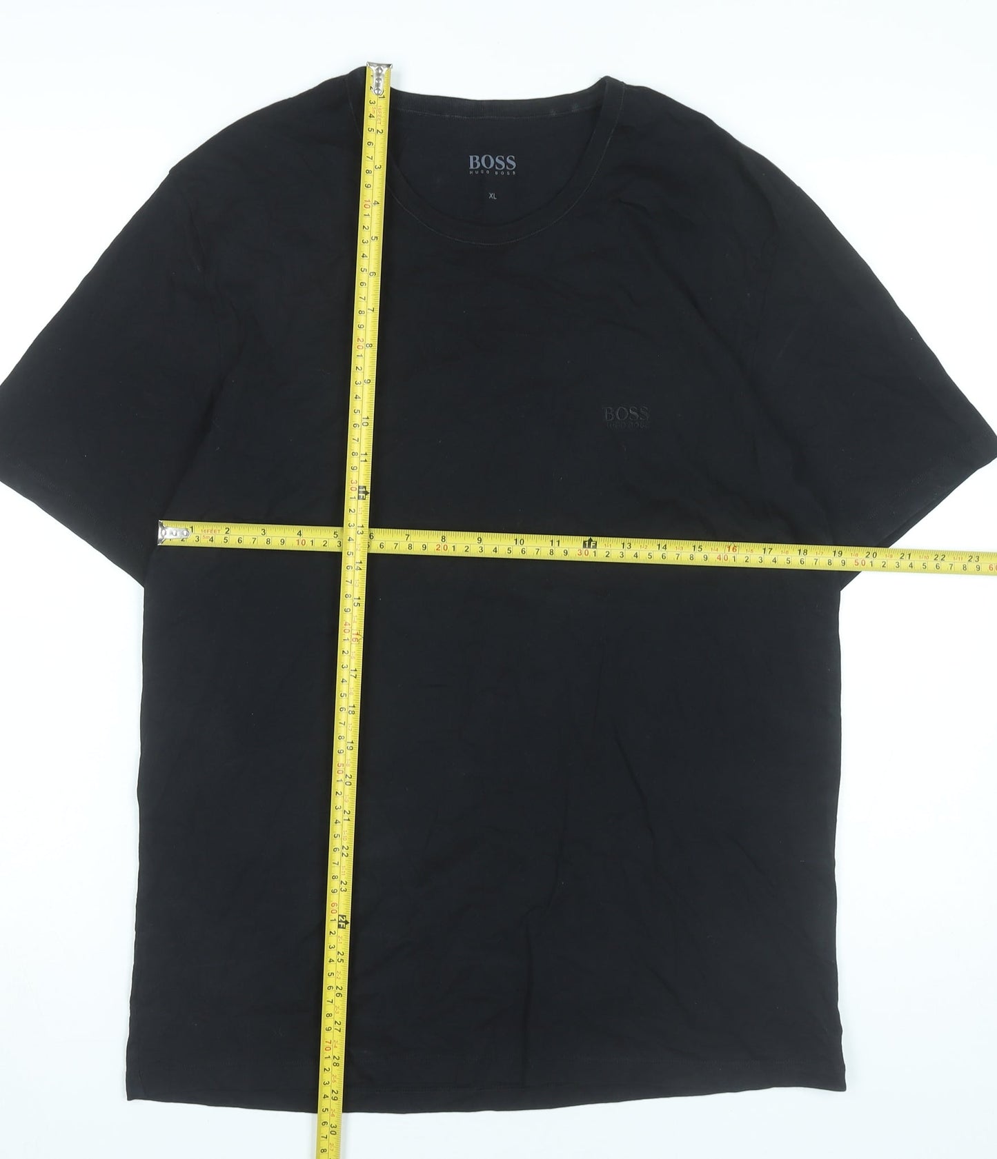 Mens UK Size XL HUGO BOSS Black  T-Shirt