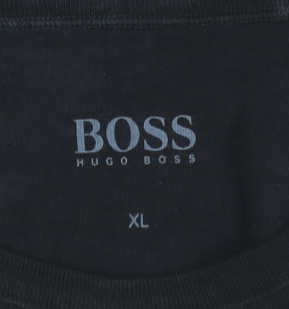 Mens UK Size XL HUGO BOSS Black  T-Shirt
