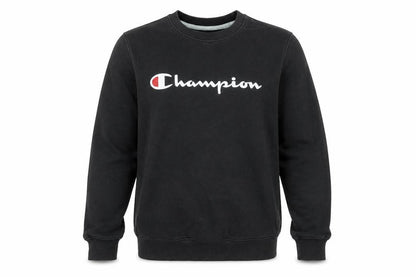 Mens UK Size S Champion Black Pullover Sweatshirt