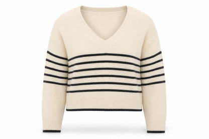 Womens UK Size 12 H&M Beige Pullover Jumper