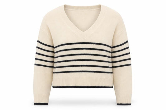 Womens UK Size 12 H&M Beige Pullover Jumper