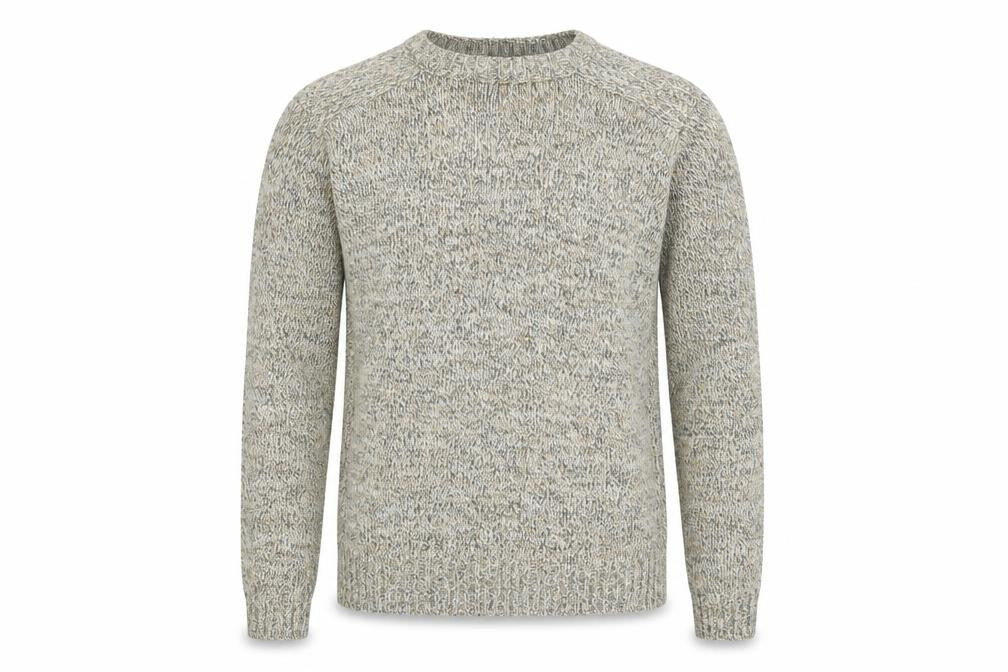 Mens UK Size M Kensington Eastside Beige Pullover Jumper