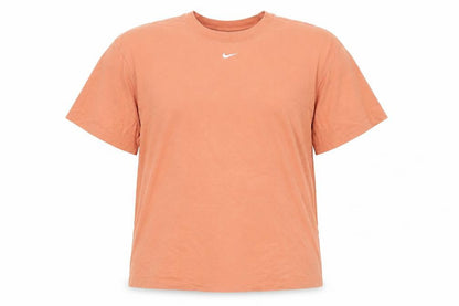 Womens UK Size XL Nike Orange Basic T-Shirt