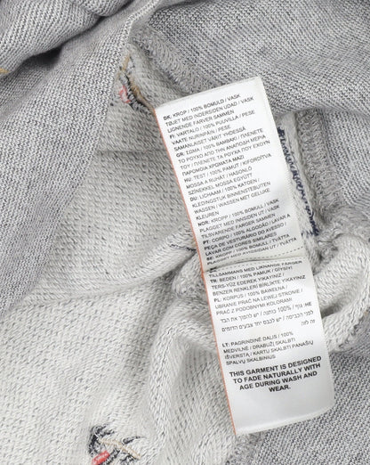 Superdry Men’s Grey 3XL Crew Neck Pullover Sweatshirt Embroidered