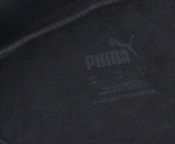 Puma Men’s Black M Regular Fit Sports Logo T-Shirt