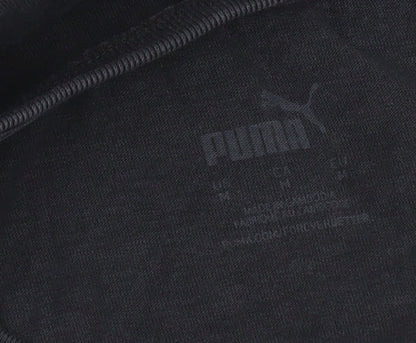 Puma Men’s Black M Regular Fit Sports Logo T-Shirt