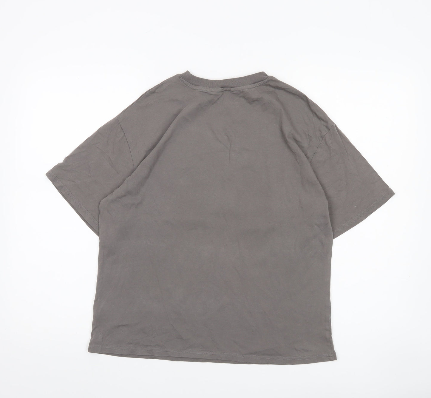 H&M Boys Grey Simpsons T-Shirt 11-12Y Graphic Print Kang Kodos Casual