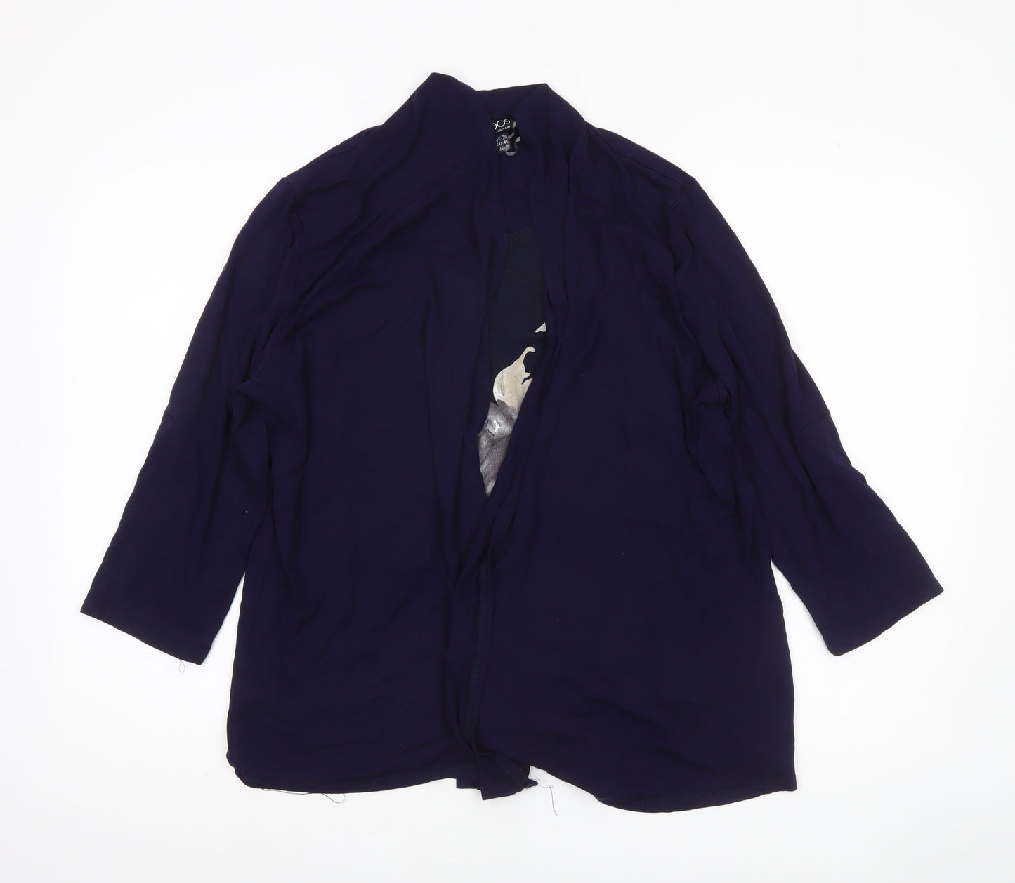 Womens UK Size 20 Saloos Blue Kimono Blouse