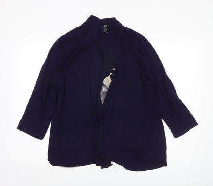 Womens UK Size 20 Saloos Blue Kimono Blouse