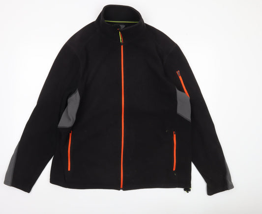 Mens UK Size L Marks and Spencer Black Basic Jacket