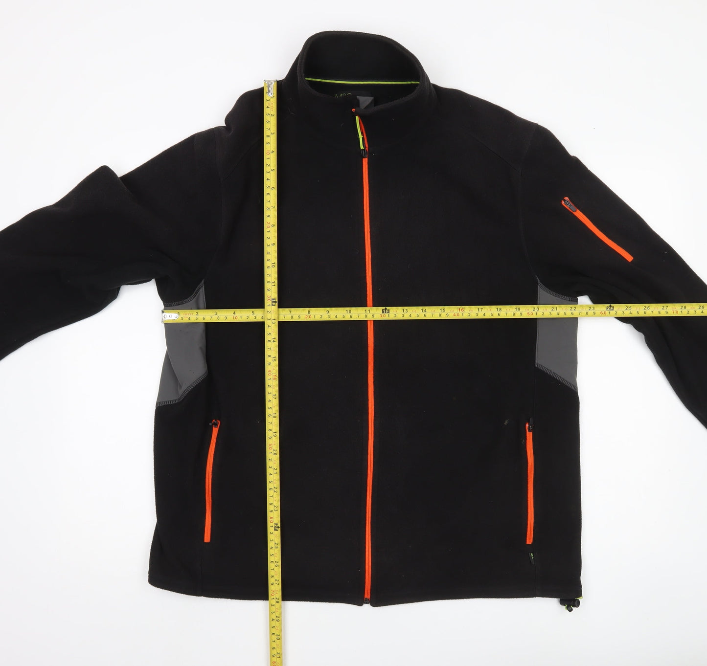 Mens UK Size L Marks and Spencer Black Basic Jacket