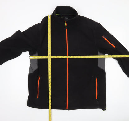 Mens UK Size L Marks and Spencer Black Basic Jacket