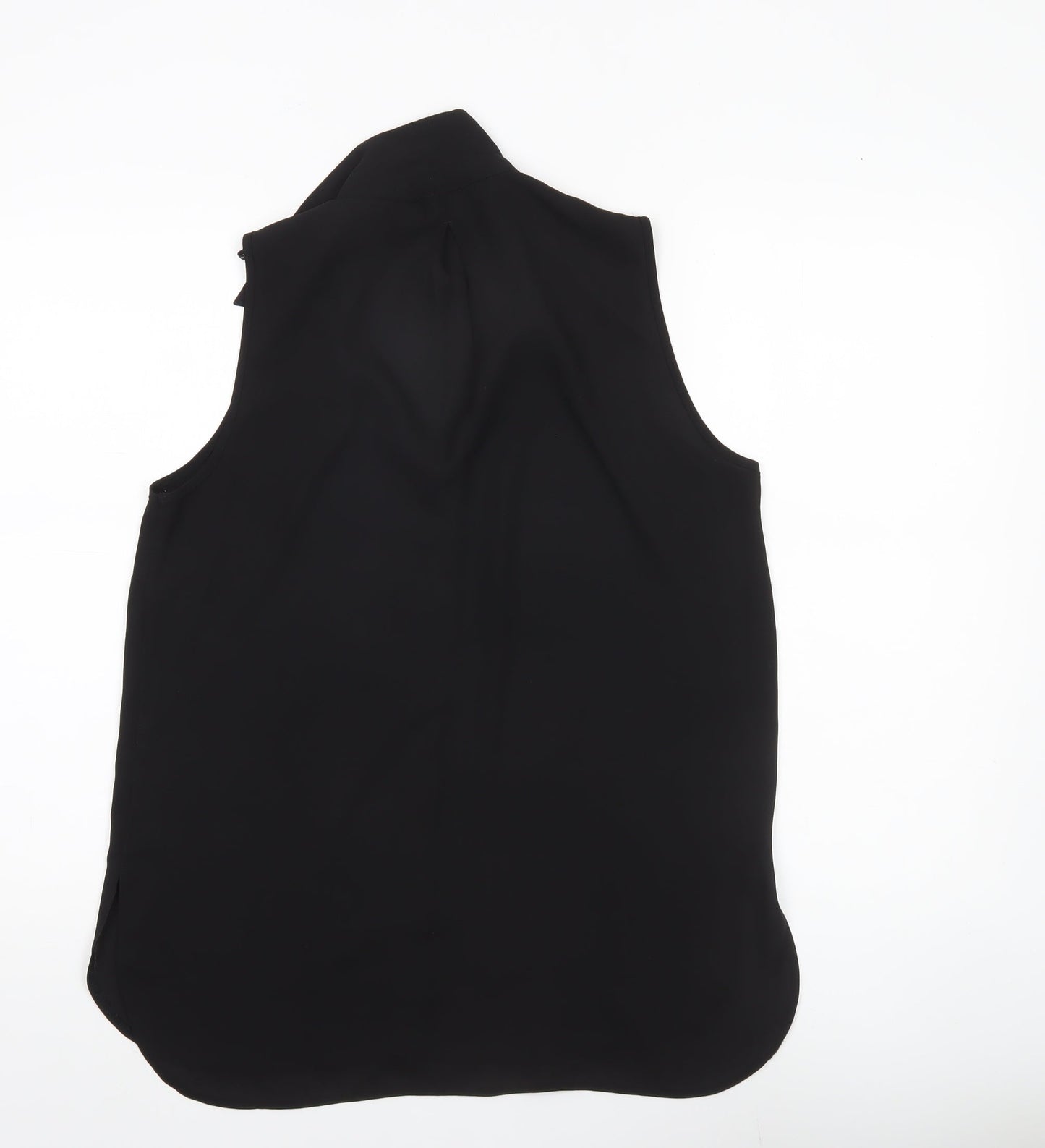 Womens UK Size 12 Dorothy Perkins Black Basic Blouse